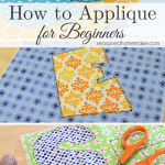 Appliqué is a fun way to express yourself with fabric. Learn How to Applique by following these simple steps. It's easier than you think. | Popular Pin