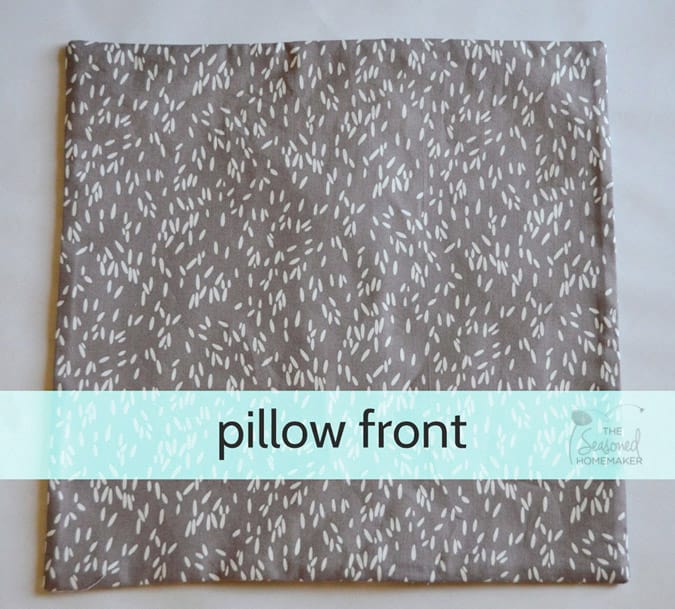 pillow front