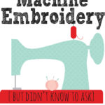 All About Machine Embroidery Pin