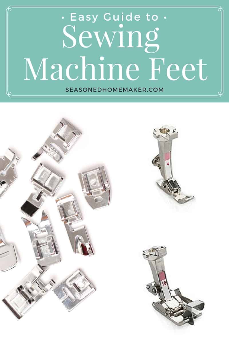 collection of Sewing Machine Feet.