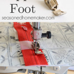 How to Use a Zipper Foot