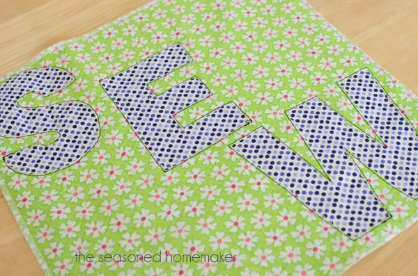 Learn How to Applique Using a Sewing Machine