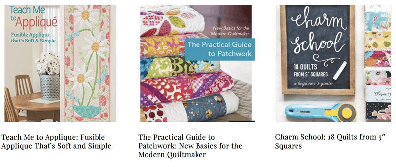 Gift Guide for People Who Sew & Quilt -sewing books
