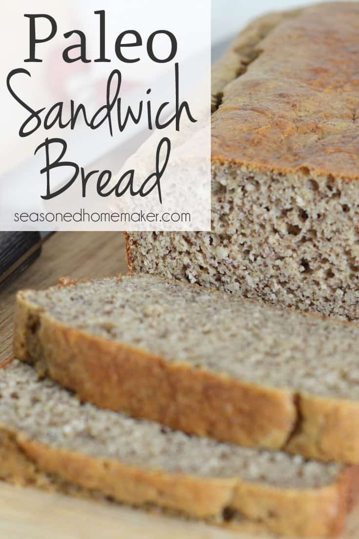 For five years I've been looking for a great bread recipe that is both gluten-free and paleo. I have found it with this Paleo Sandwich Bread. It works for sandwiches. It works for toast. And it's super easy and delicious.