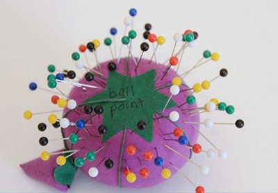 Ball Point Pins for Sewing with Knits