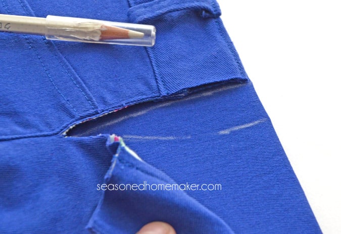 How to Let Out the Waistband on Jeans