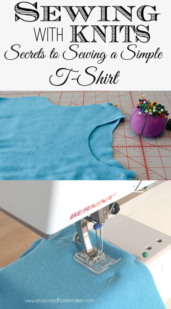 Sewing with Knits: Making a T-Shirt Pin