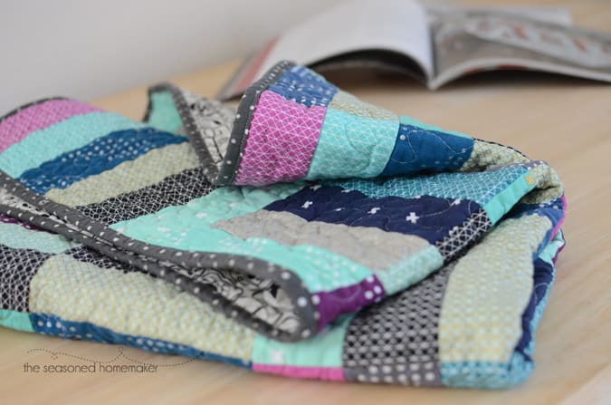 How to Make a Simple Jelly Roll Quilt