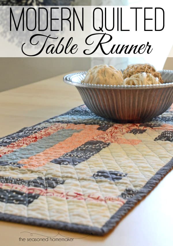 dilemma Contest Legend Modern Quilted Table Runner