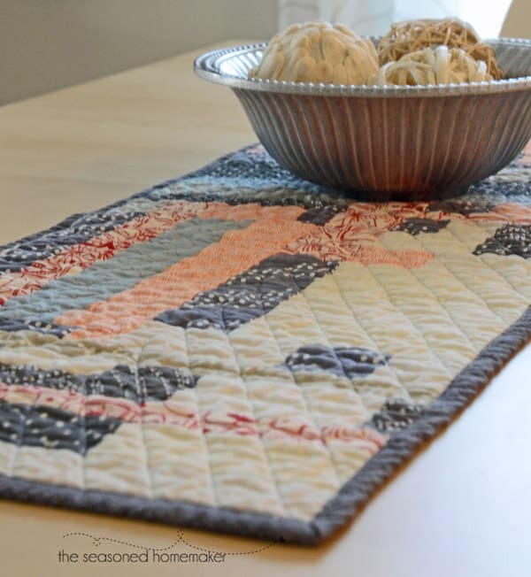 Modern Quilted Table Runner