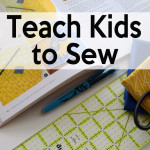 Looking for the perfect guide to teach your child to sew? Start with the absolute basics of stitching ~ hand sewing ~ then gradually move on to skills and techniques that allow kids to learn to sew safely and confidently. Teaching sewing can be fun. Teaching kids sewing ~ even more fun!