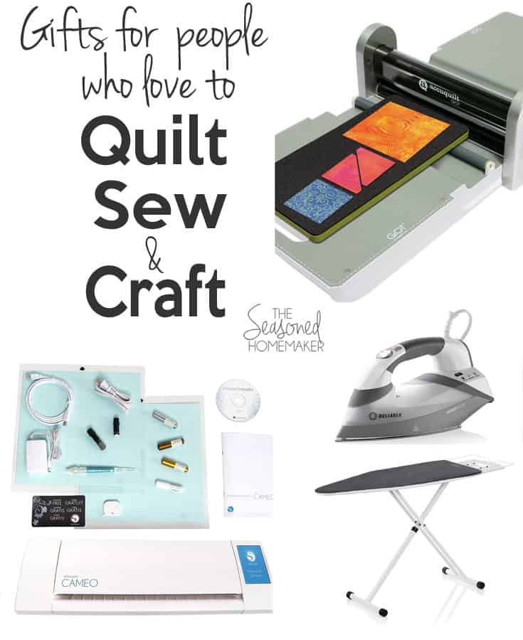 The perfect Christmas gift for a Crafty Homemaker who loves to sew, craft, and cook but doesn't have a ton of time.