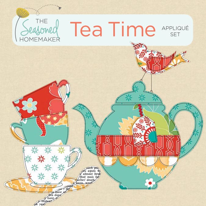 Tea Time Appliqué Set cover image