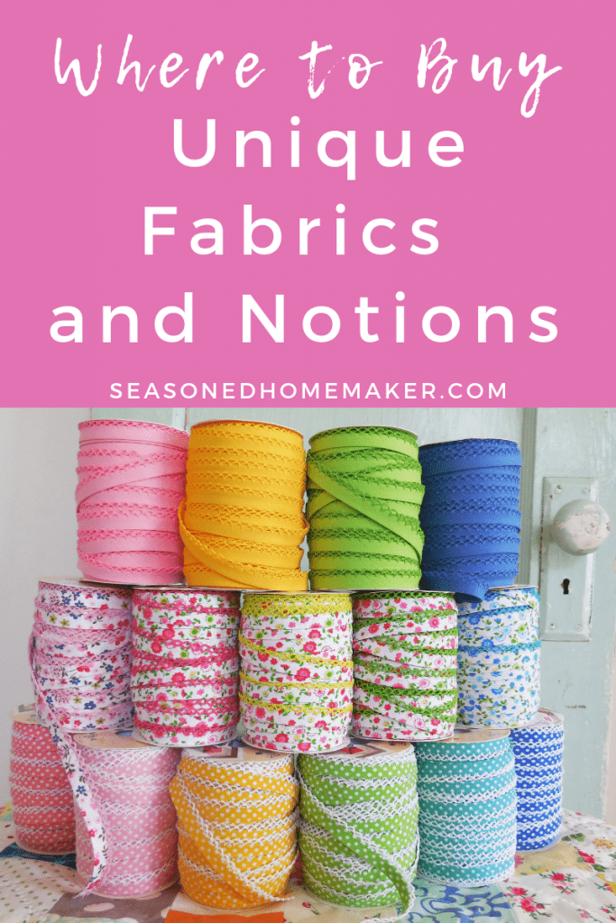 Where to Find Unique Fabric & Notions