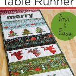 Handmade items are one of the best Christmas traditions. This Quilted Christmas Table Runner is a fast and easy Christmas quilting project that you can make in an afternoon. Best of all, it’s guaranteed to become a treasured holiday tradition for your home. #ChristmasQuilt