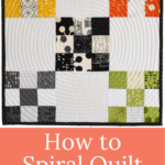 Spiral Quilting with a Walking Foot