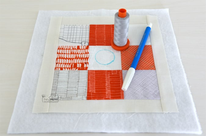 Spiral Quilting with a Walking Foot