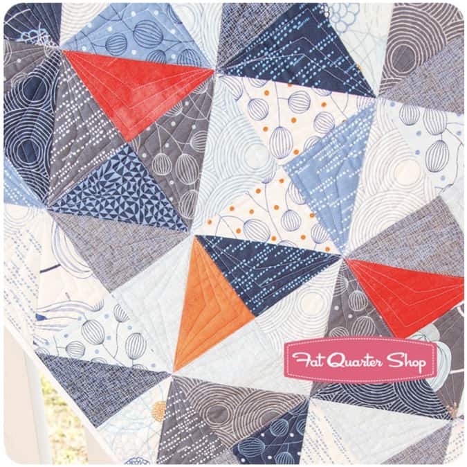 Learn how to choose fabrics for a quilt.