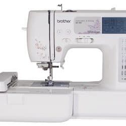 Brother SE400 Combination Computerized Sewing and 4x4 Embroidery Machine With 67 Built-in Stitches, 70 Built-in Designs, 5 Lettering Fonts