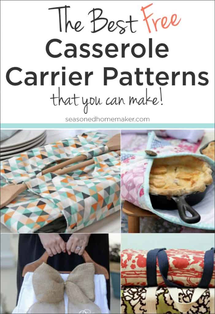 The Best Insulated Casserole Carrier Patterns You Can Make