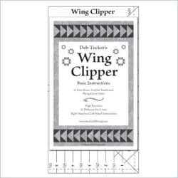 Wing Clipper quilting tool, trim down tool for Flying Geese Units