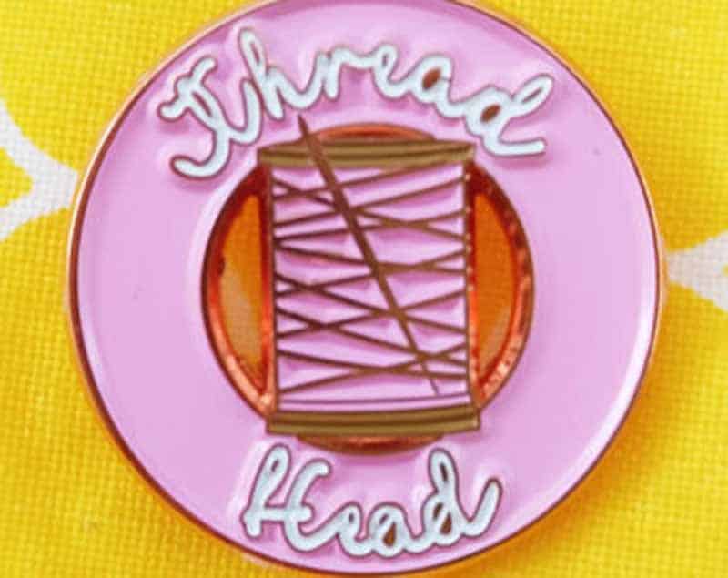The Best Sewing & Quilting Themed Enamel Pins