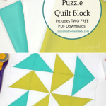 How to make the Dutchman’s Puzzle Quilt Bloc