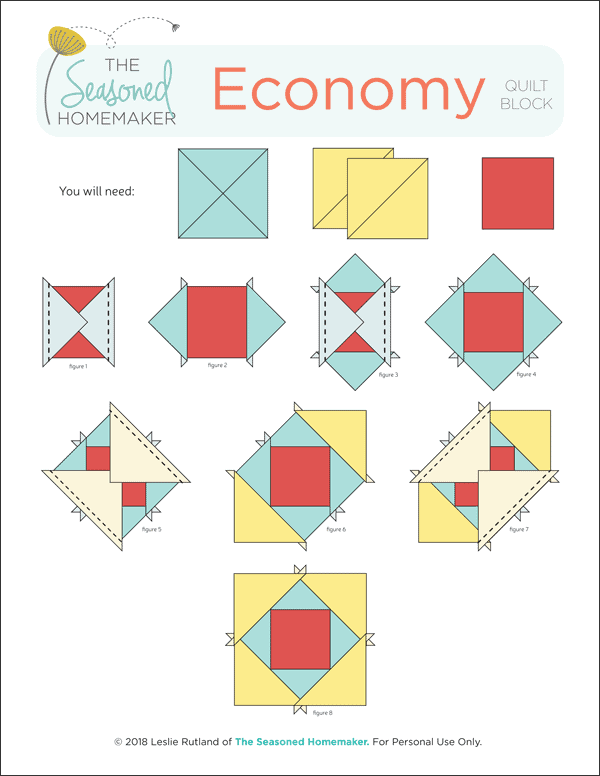 Learn How to Make a Perfect Economy Quilt Block