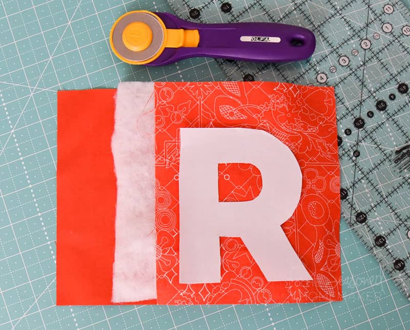 How to Make Fabric Alphabet Letters