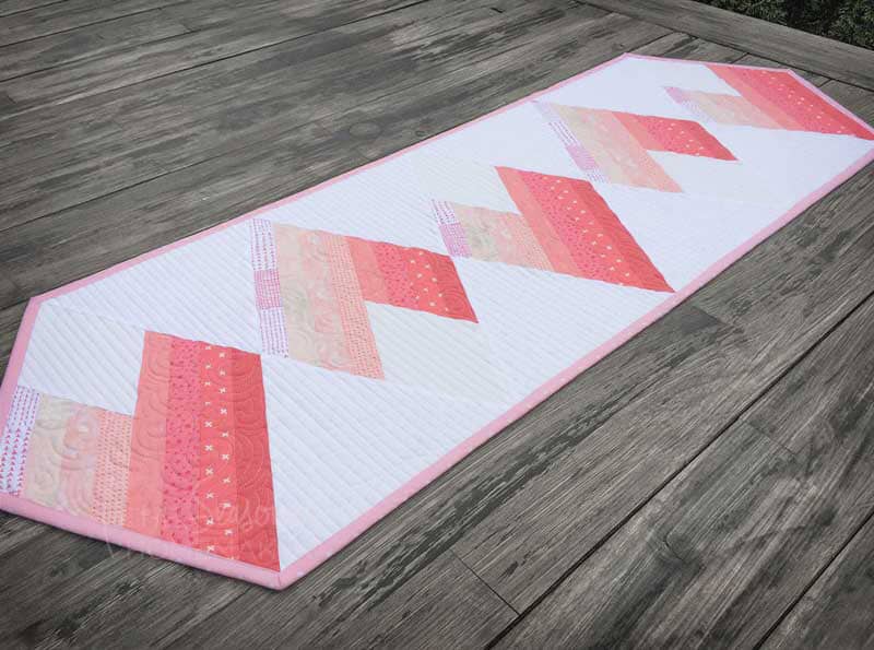 Learn How to Make a Valentine's Day Quilted Table Runner