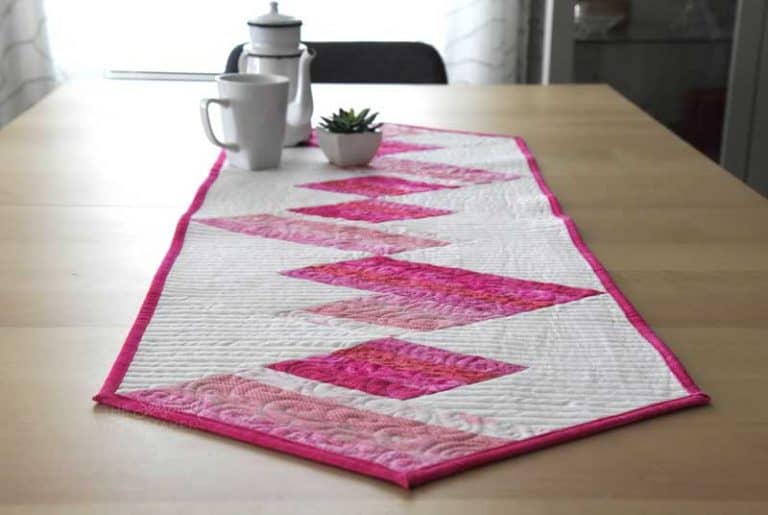 Valentine’s Day Quilted Table Runner