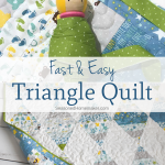 How to Make a Triangle Quilt