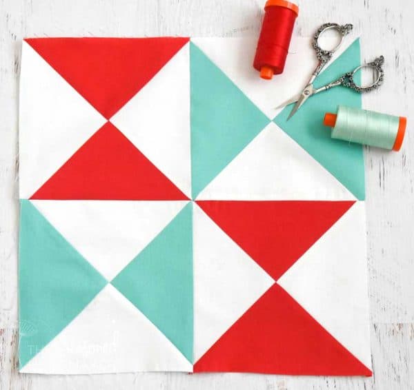 Learn How to Make a Perfect Hourglass Quilt Block