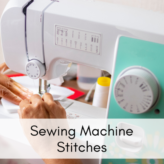 All About Sewing Machine Stitches