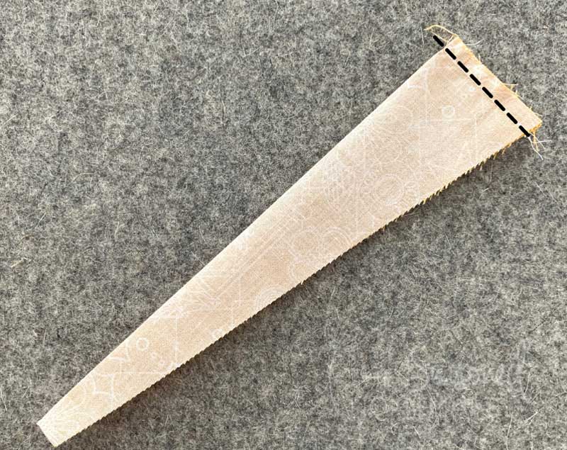 stitched blade