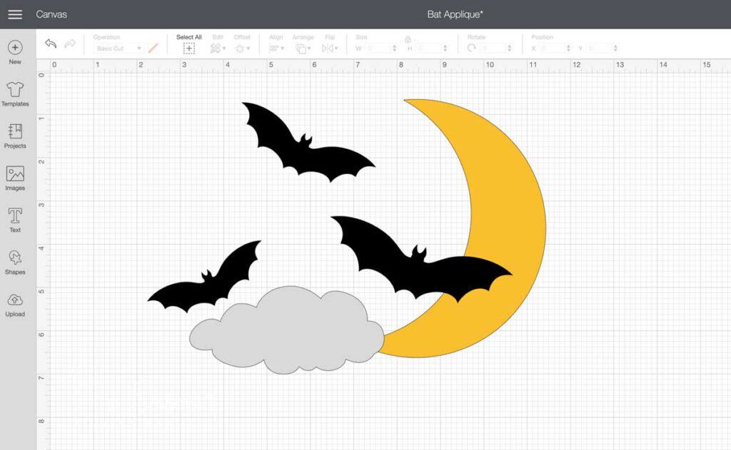 Halloween Bat Mini Quilt