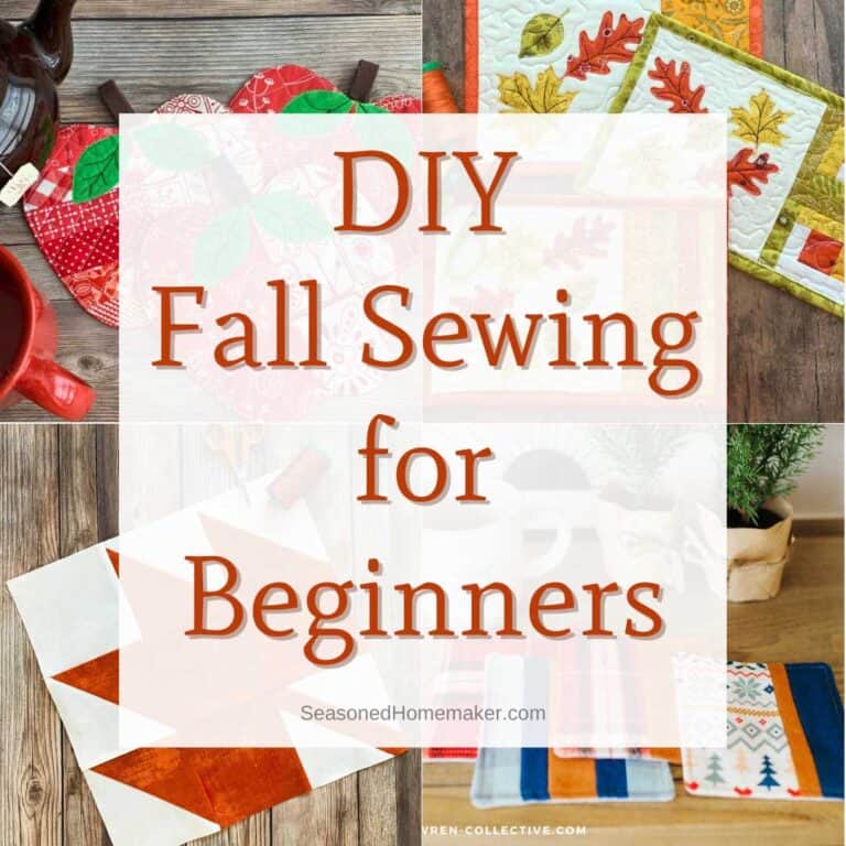 Fall Sewing Projects for Beginners