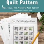 Read quilt pattern pin