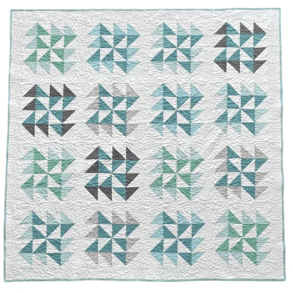 Tumbling Sea Glass Quilt Cover