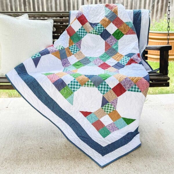 Hearth + Home Quilt Pattern porch swing