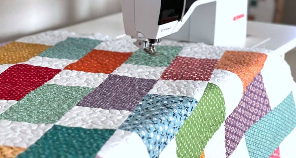 finishing the Five & Dime Quilt Pattern