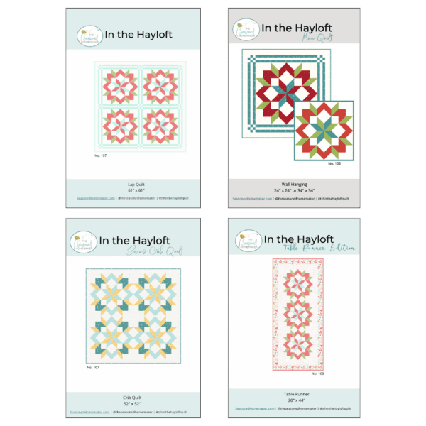 In the Hayloft Quilt Pattern collection